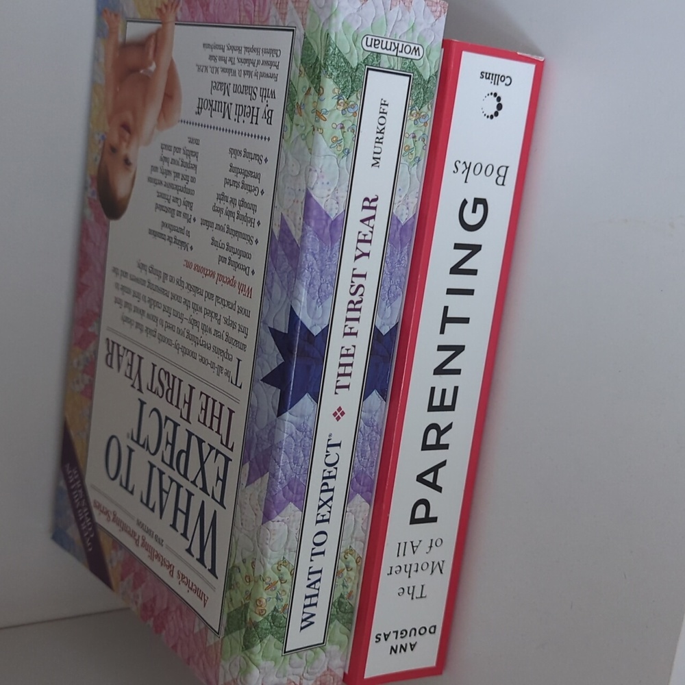 Two brand new baby books
